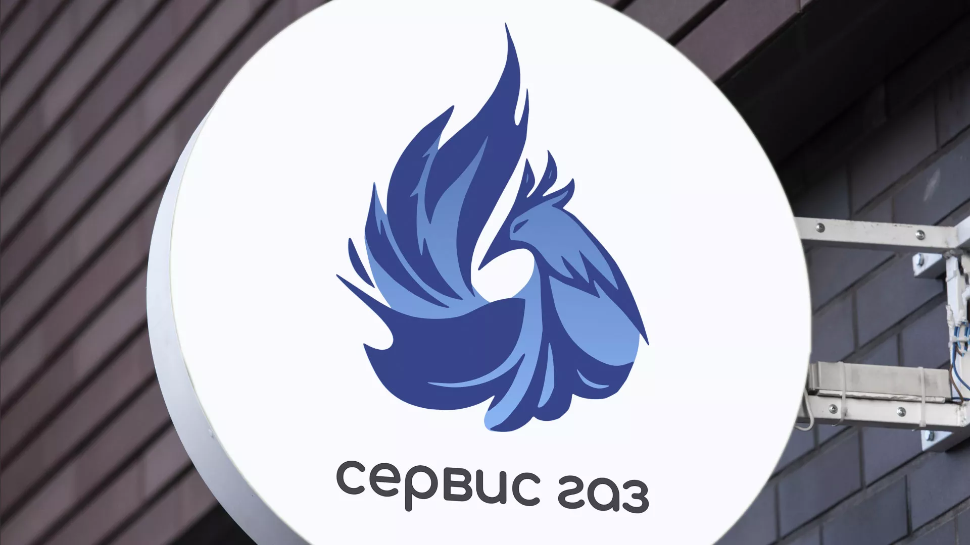 Создание логотипа «Сервис газ» в Рязани